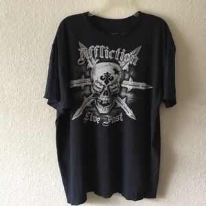 Affliction “Live Fast” T-Shirt